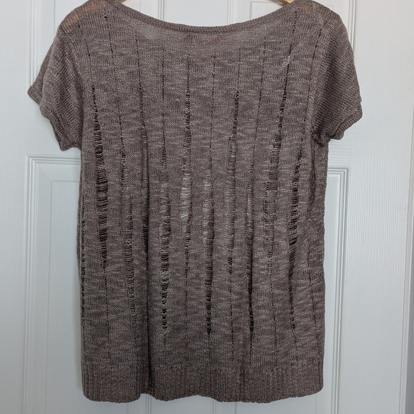 🔷Belldini Women's Brown Knit Top - Picture 2 of 6
